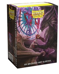 Dragon Shield - Valentine Dragons 2022 - Standard Size - Brushed - 100 count